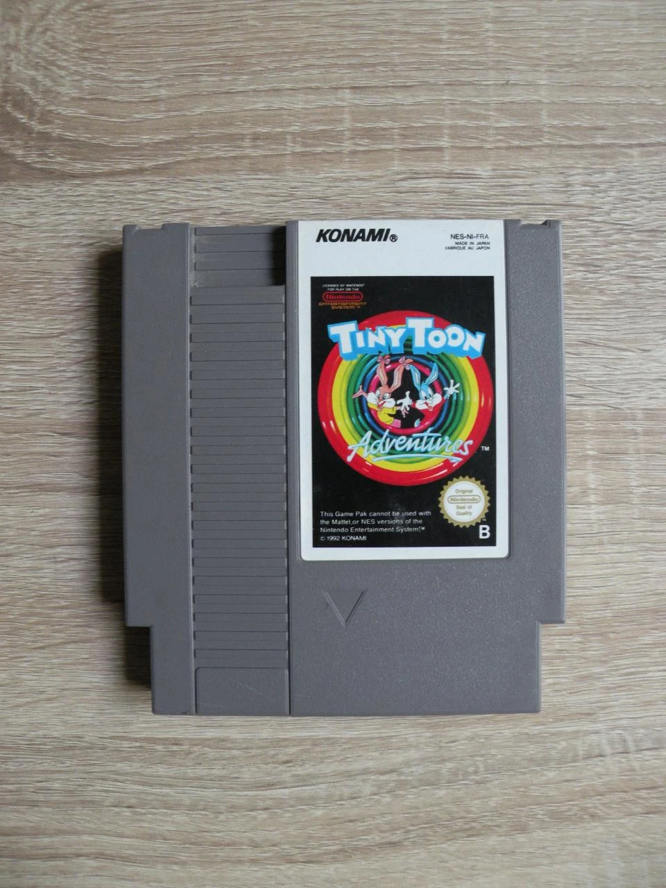 Jeu Tiny Toon adventures Nintendo NES